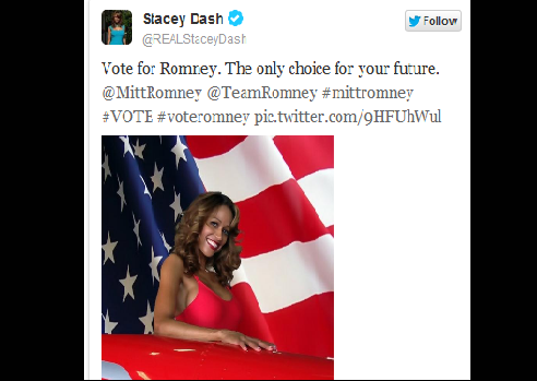 Stacey Dash for Romney