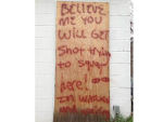 Detroit Homeowner’s House Sign: If You Squat, You Will Be Shot!