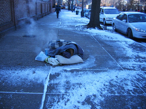 homeless