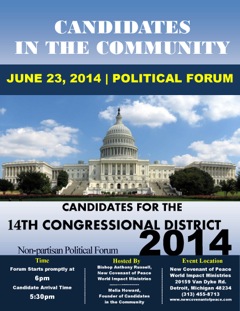 Candidates in the Community Packet-14th Congressional District