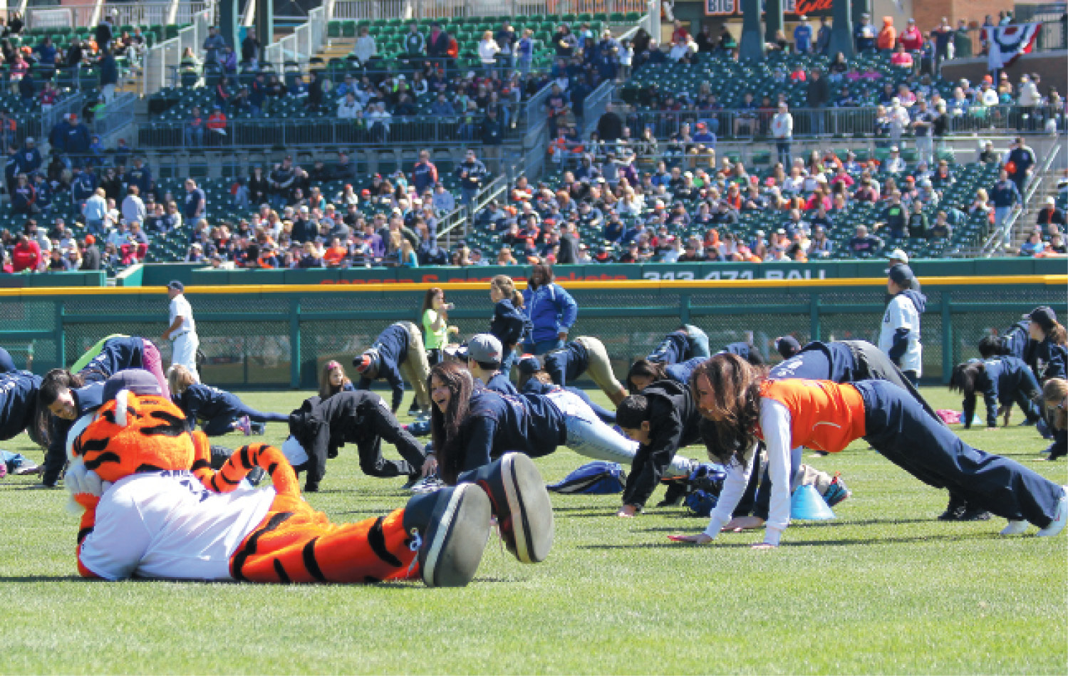 Detroit Tigers Kids Opening Day