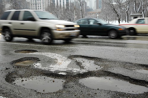 potholes