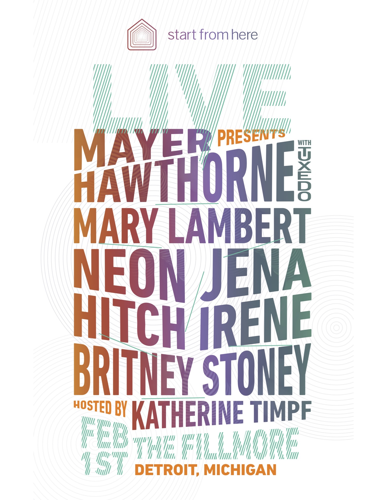 SfH LIVE Poster