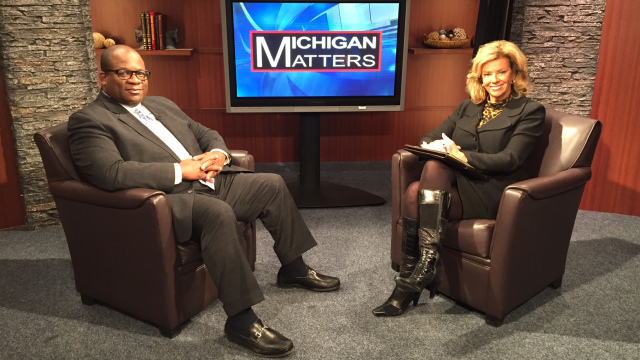 Hiram Jackson of the Michigan Chronicle credit Derek Fawaz CBS 62