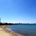 Nice day to play hooky Detroit BelleIsle beach spring summer sun sand