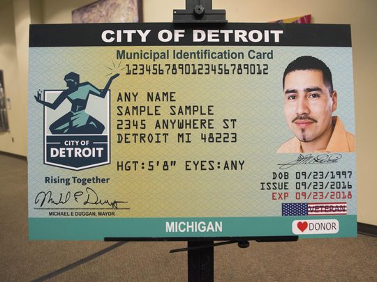 Detroit Id Card