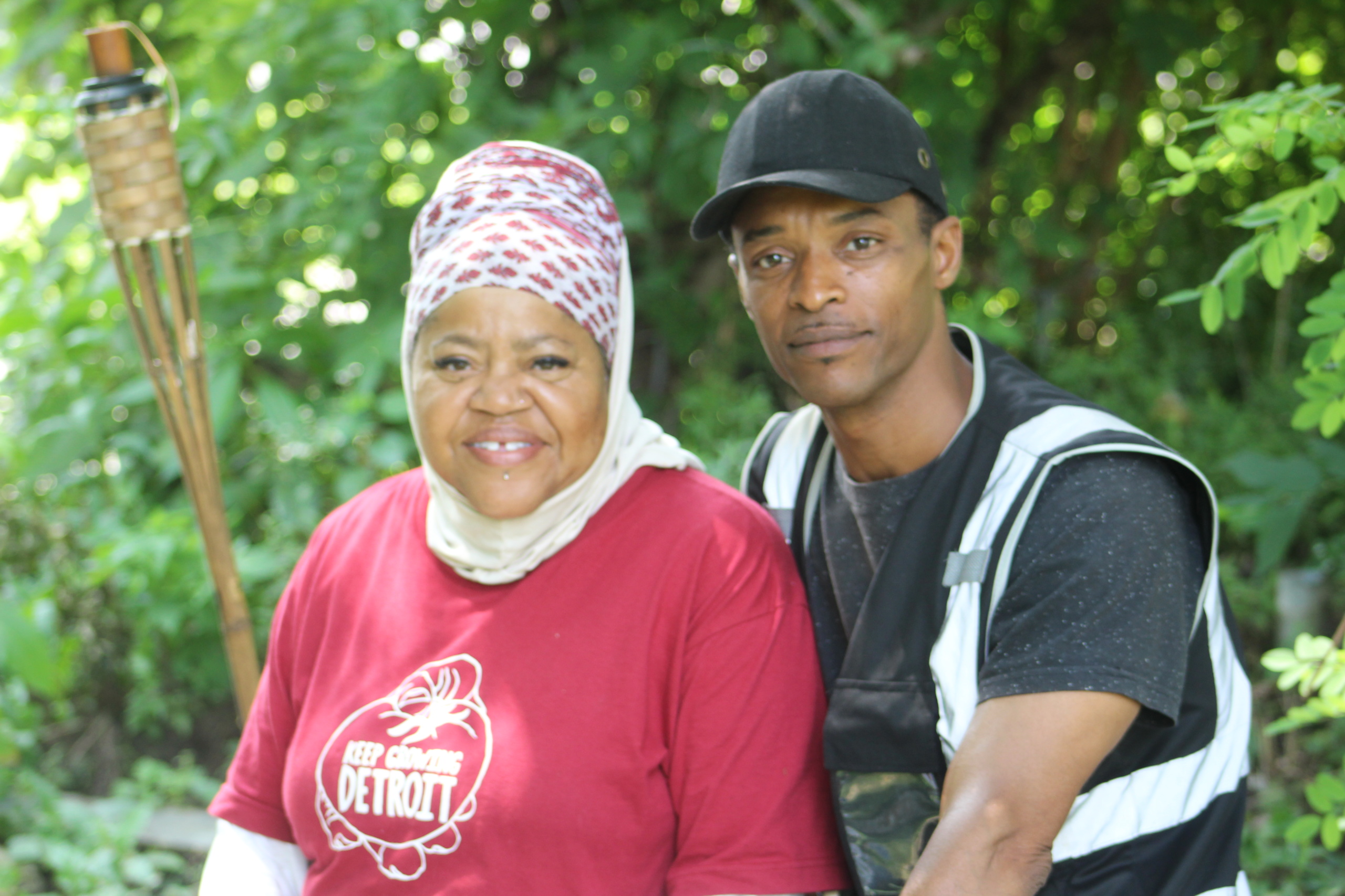 Hanifah and Jarmaine Carroll photo by James Ribbron