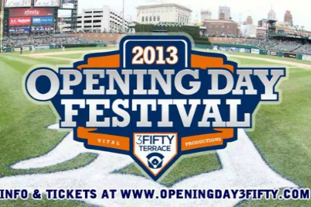 2013 Detroit Tigers opening day
