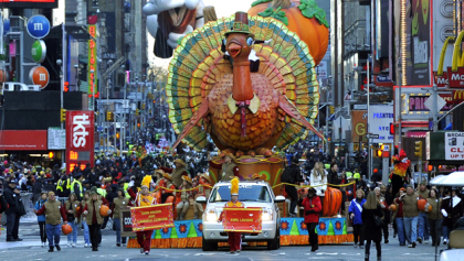 Ford unveils new float ahead of America's Thanksgiving Parade