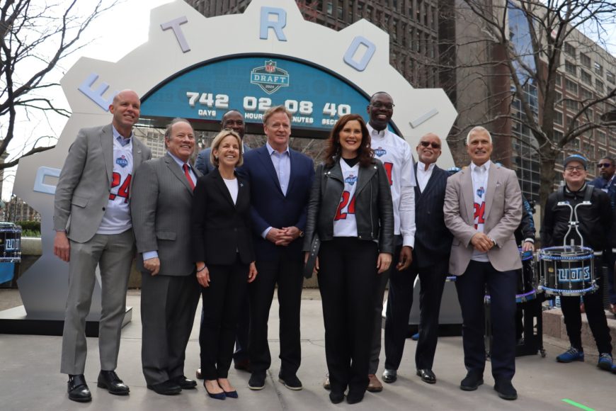 Touchdown! City, State Leaders Celebrate Securing 2024 NFL Draft in