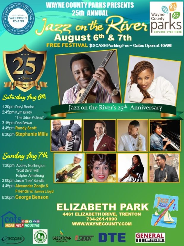 25th Annual Jazz on the River Set With Stephanie Mills in Trenton Aug
