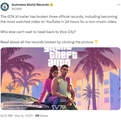 GTA 6 smashes MrBeast  record as reveal sets internet on fire -  Dexerto