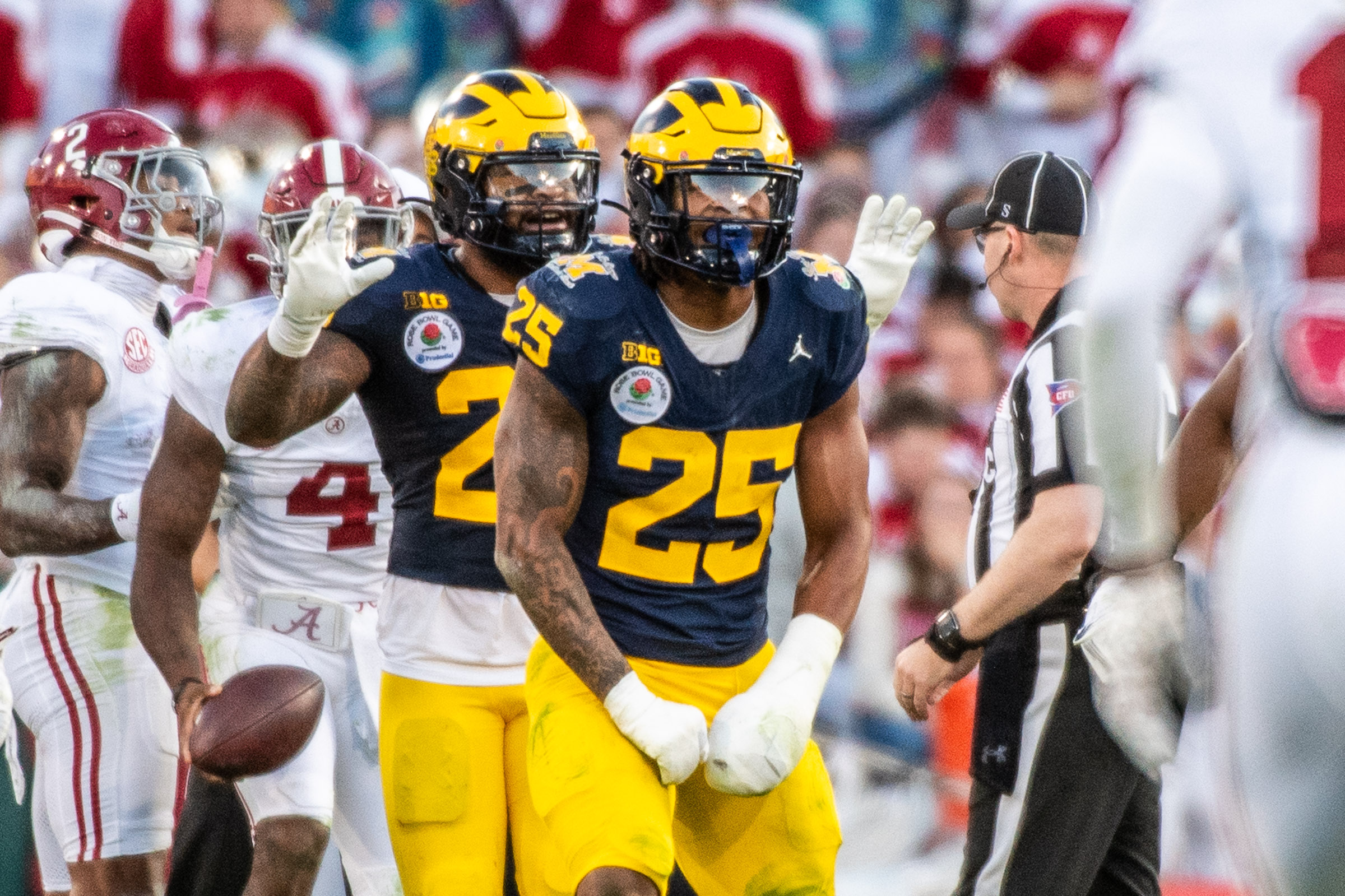 Michigan vence a Alabama 27-20 en el Rose Bowl para avanzar al juego del campeonato nacional | La crónica de Michigan