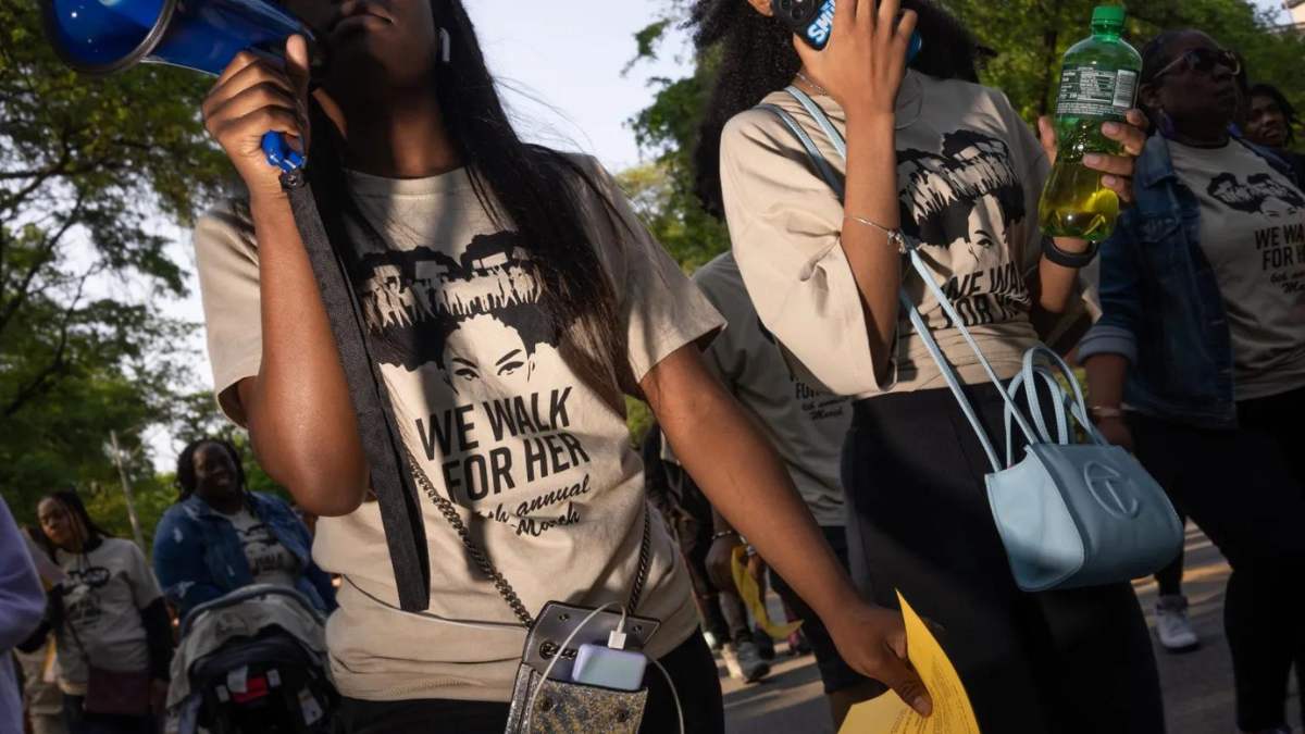 Una marcha por los niños negros desaparecidos
