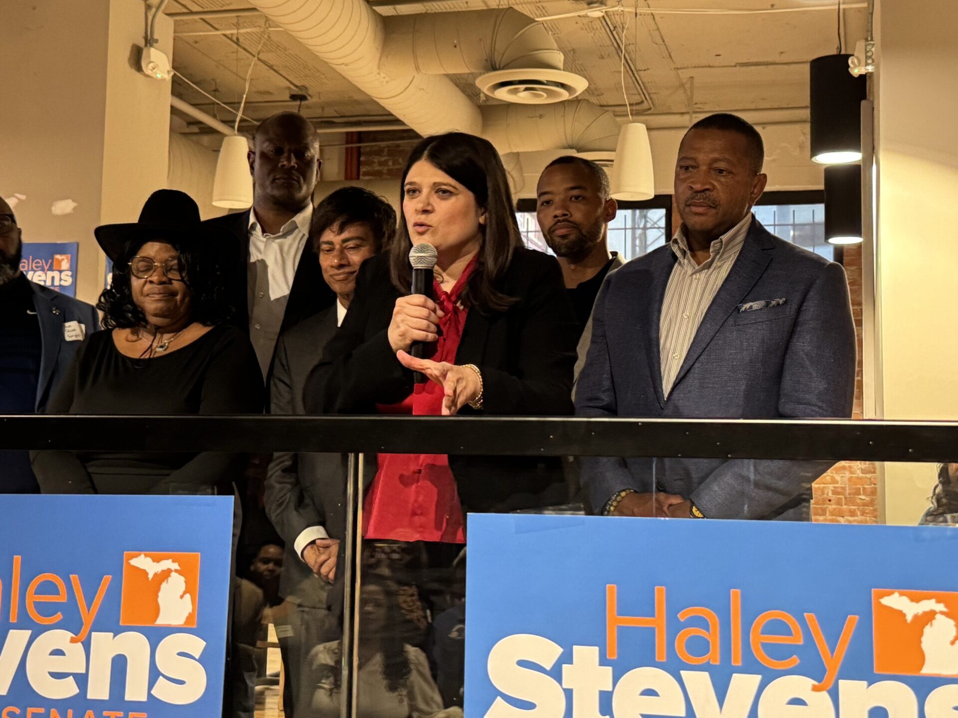 Haley Stevens Rallies With Black Caucus in Detroit, Explains Vote for ...