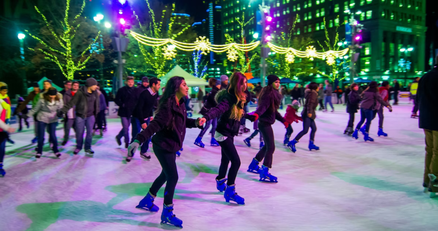 Detroit’s Campus Martius Rink Holds Onto National Title as Families Gear Up for Another Winter Season
