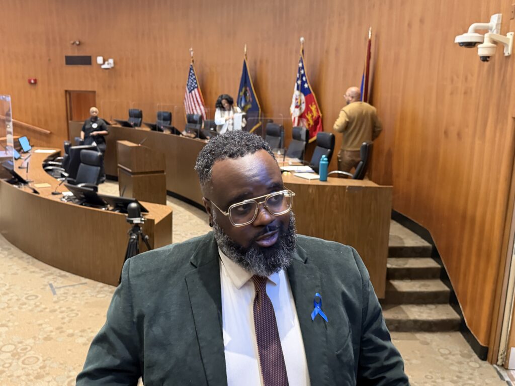 Denzel McCampbell is the new chair of the city's budget and finance committee.