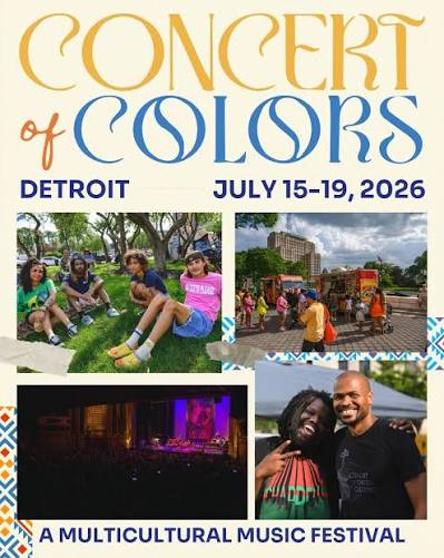 Detroit’s Concert of Colors Marks 35 Years with Smithsonian Partnership and Five Days of Free Music 